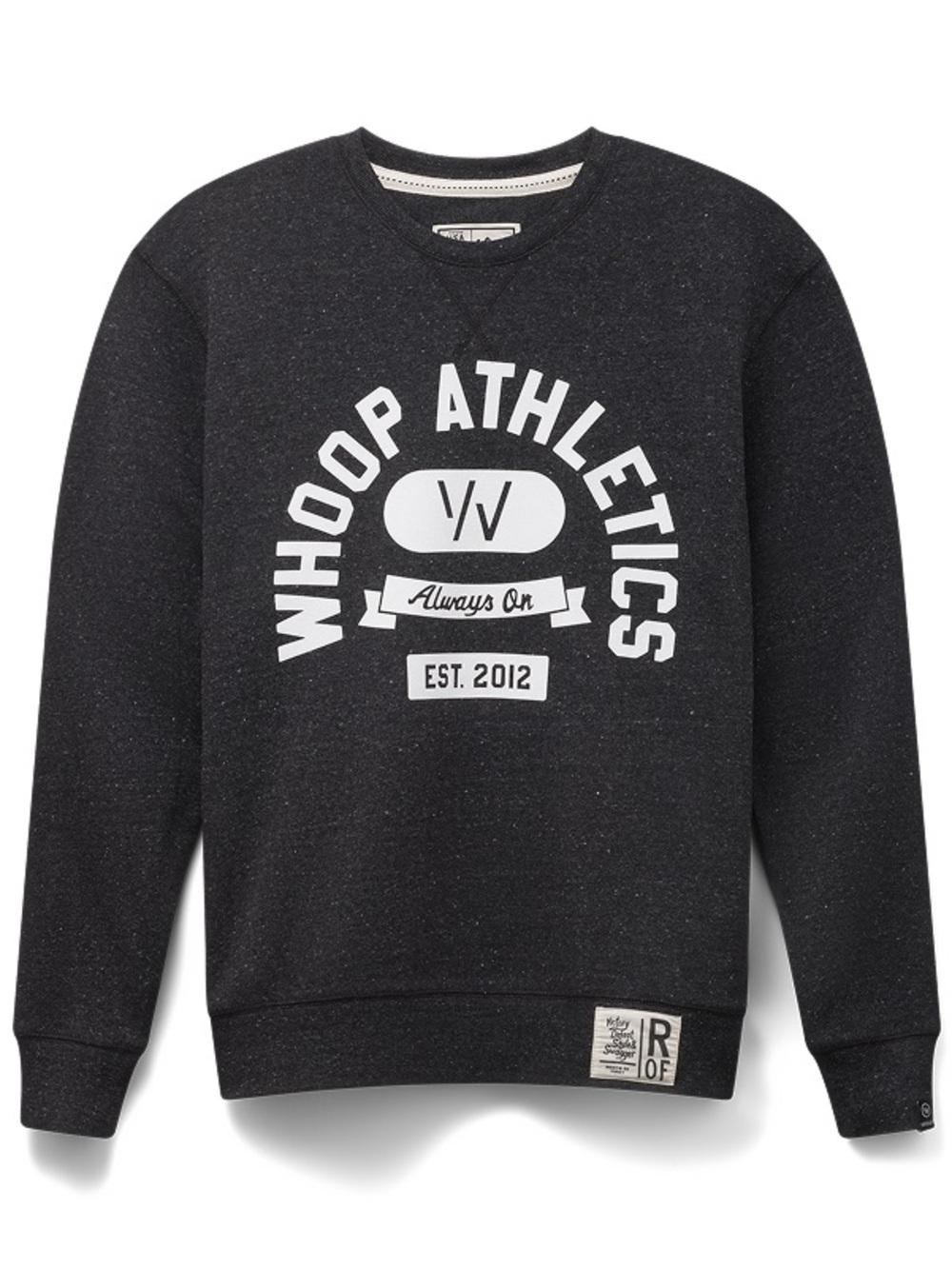Whoop Crew Neck Founder Collection Charcoal Sweatshirt - Size M